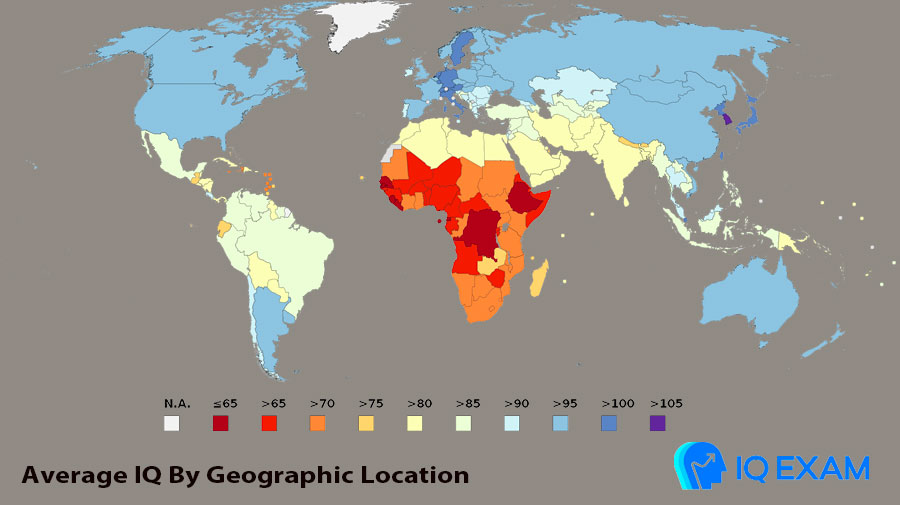 Average IQ countries