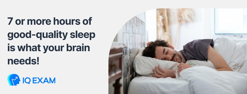 well sleep helps your brain